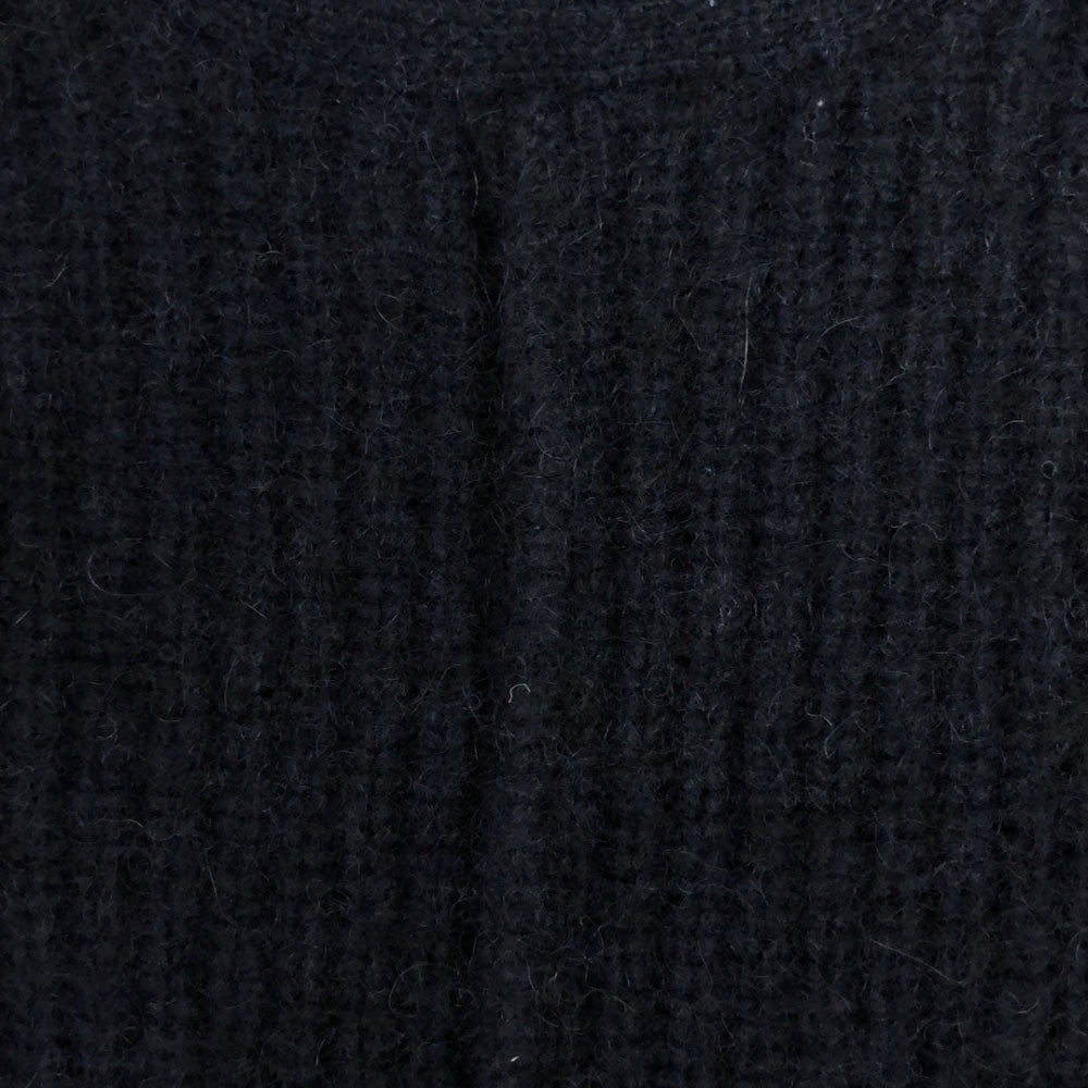 jonnlynx ジョンリンクス ウール 長袖 膝丈ワンピース M ネイビー レディース