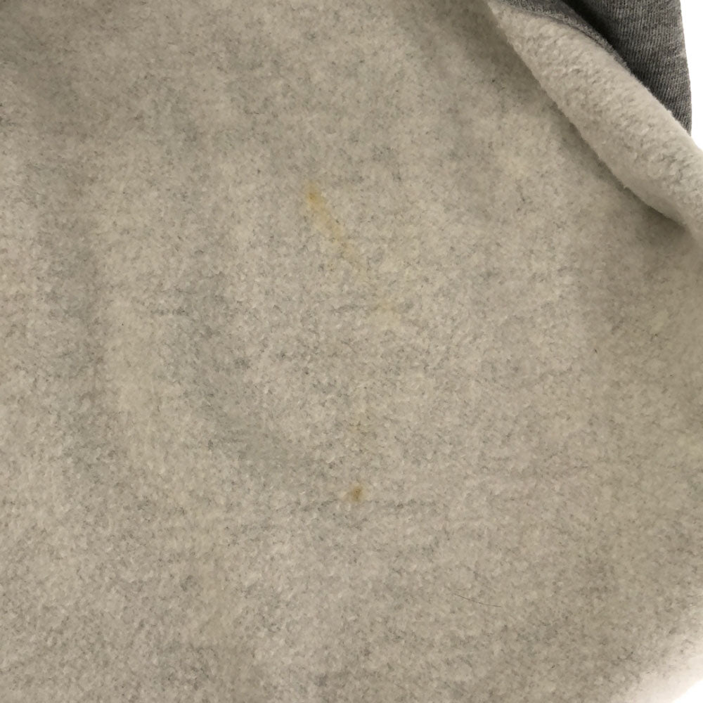 コンバーストウキョウ 日本製 ロゴ刺繍 長袖 スウェット ロングワンピース ライトグレー 裏起毛 レディース