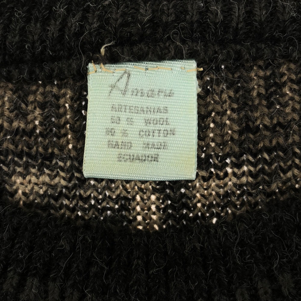 オールド 90s エスニック柄 長袖 ニット OLD セーター メンズ