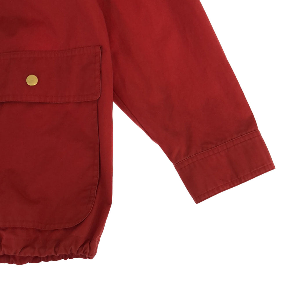 Burberrys バーバリーズ 90s 三陽商会 オールド ジップジャケット 38 レッド レディース