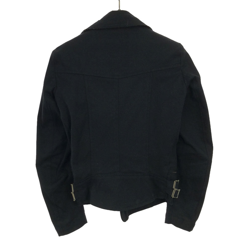 バンビーノ 日本製 ダブルライダースジャケット XS ブラック レディース