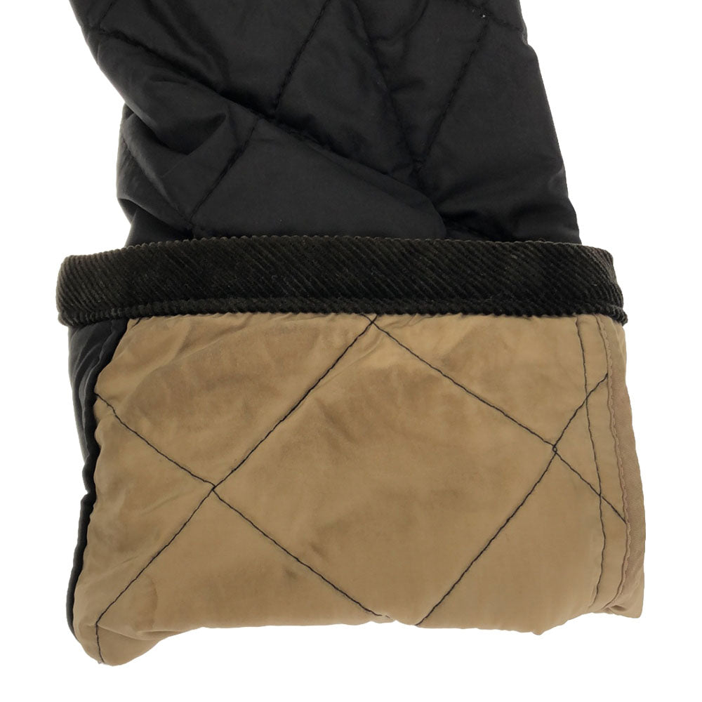 ヴァンドウェスト パー ルミノア 日本製 長袖 キルティングジャケット M ブラック レディース