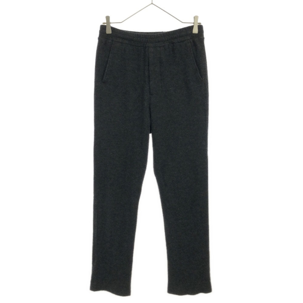 ami alexandre mattiussi アミアレクサンドルマテュッシ ウールブレンド テーパードパンツ 34 ダークグレー ボタンフライ メンズ