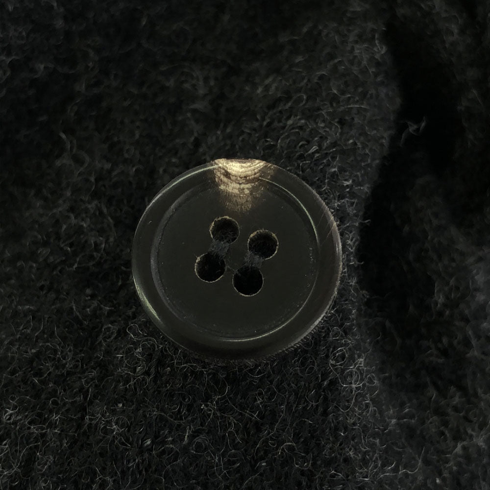 ami alexandre mattiussi アミアレクサンドルマテュッシ ウールブレンド テーパードパンツ 34 ダークグレー ボタンフライ メンズ