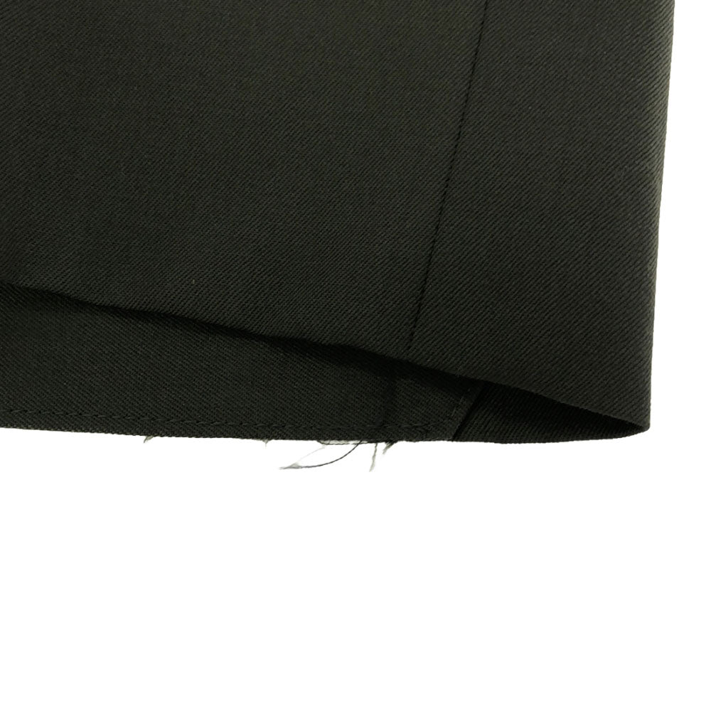 Loro Piana ロロピアーナ 刺繍 ツータック ウールパンツ グリーン系 メンズ