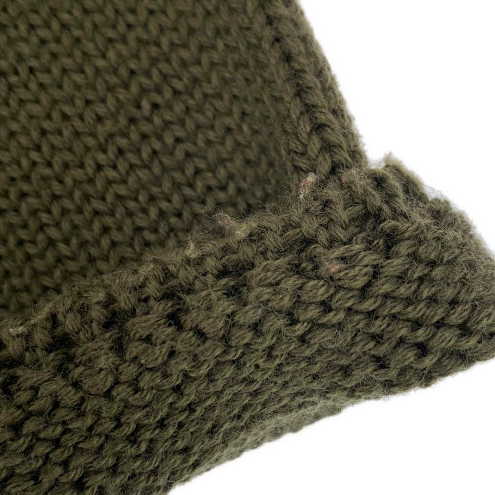 MAX&CO マックスアンドコー イタリア製 ニットジャケット S カーキ系 ジップアップ レディース