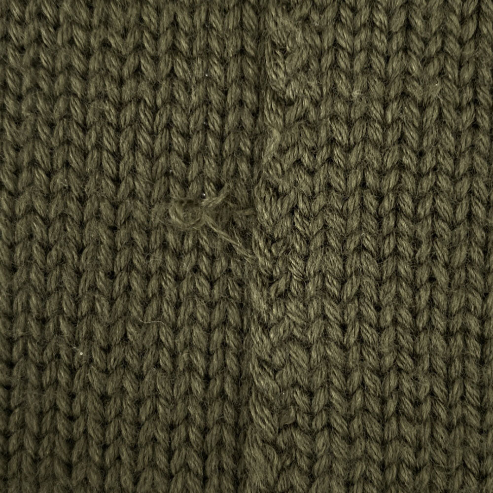 MAX&CO マックスアンドコー イタリア製 ニットジャケット S カーキ系 ジップアップ レディース