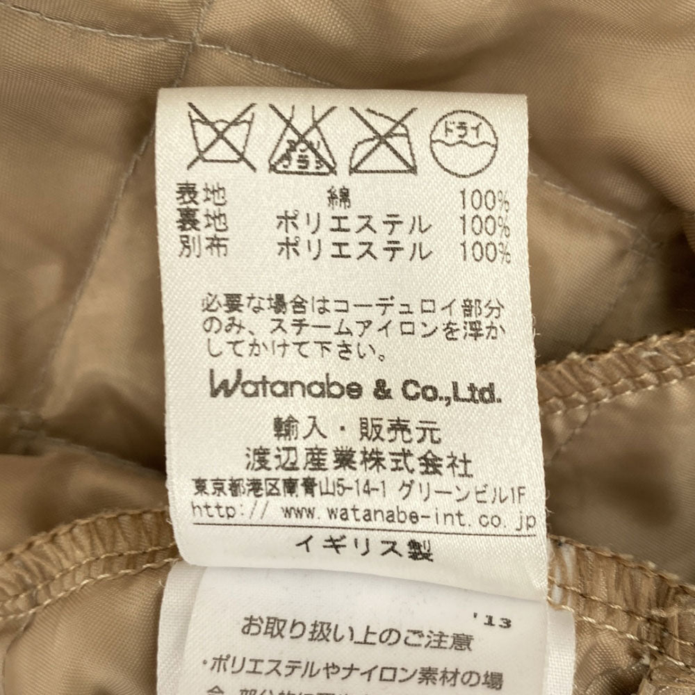 LAVENHAM ラベンハム イギリス製 キルティングコート 34 ベージュ レディース