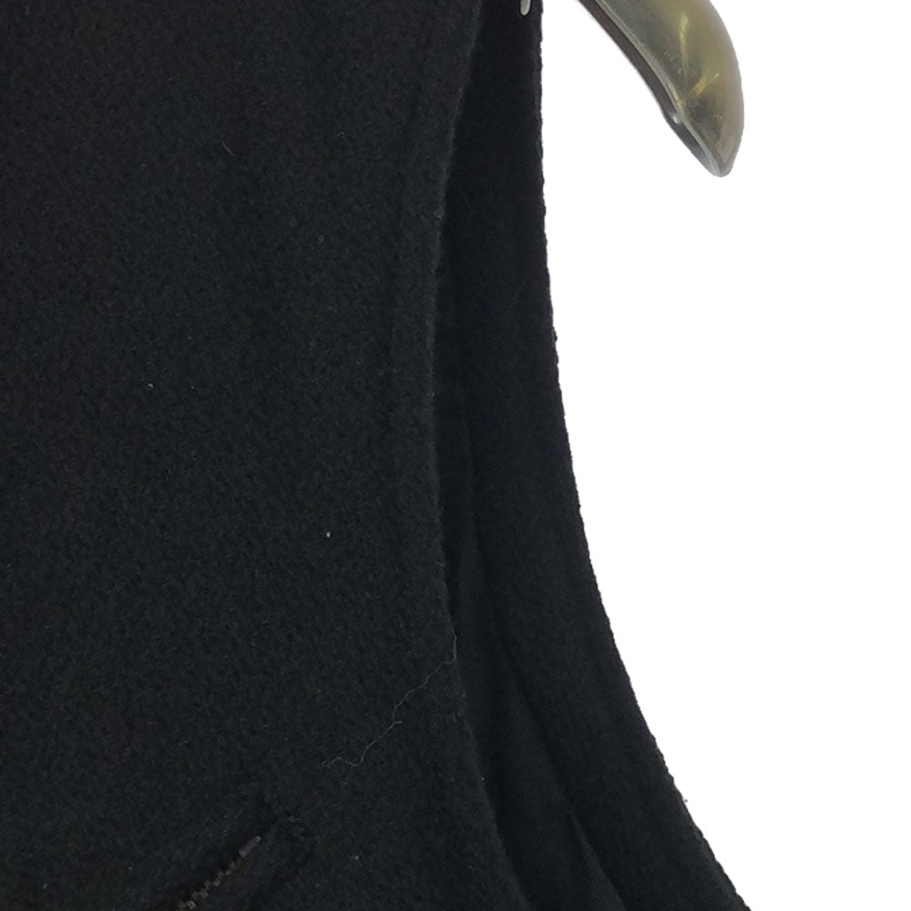 エル ラディアル 日本製 ウール バック刺繍 ベスト M ブラック メンズ