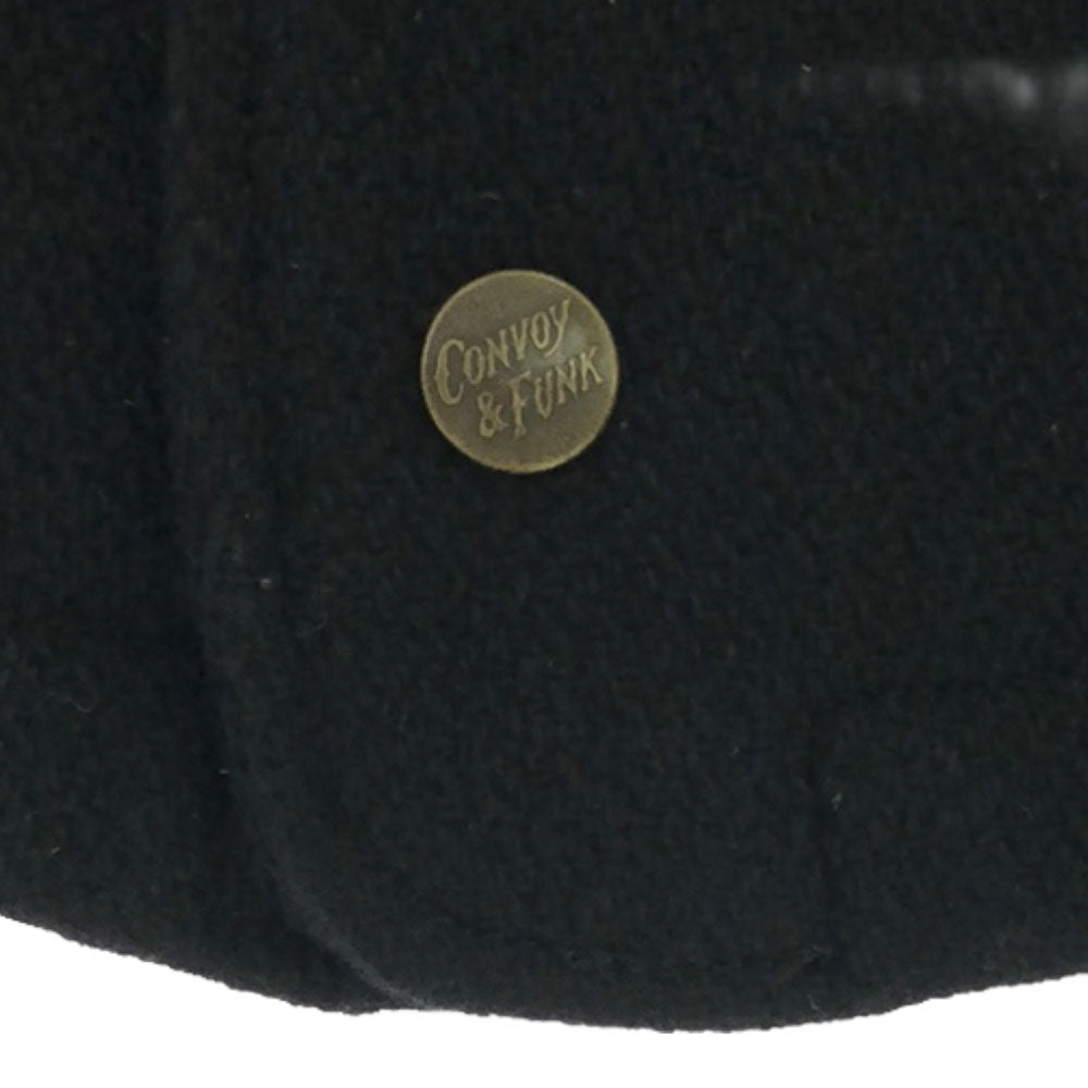 エル ラディアル 日本製 ウール バック刺繍 ベスト M ブラック メンズ