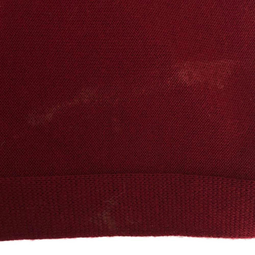 crepuscule クレプスキュール ウール 長袖 ストール ニットカーディガン F レッド レディース