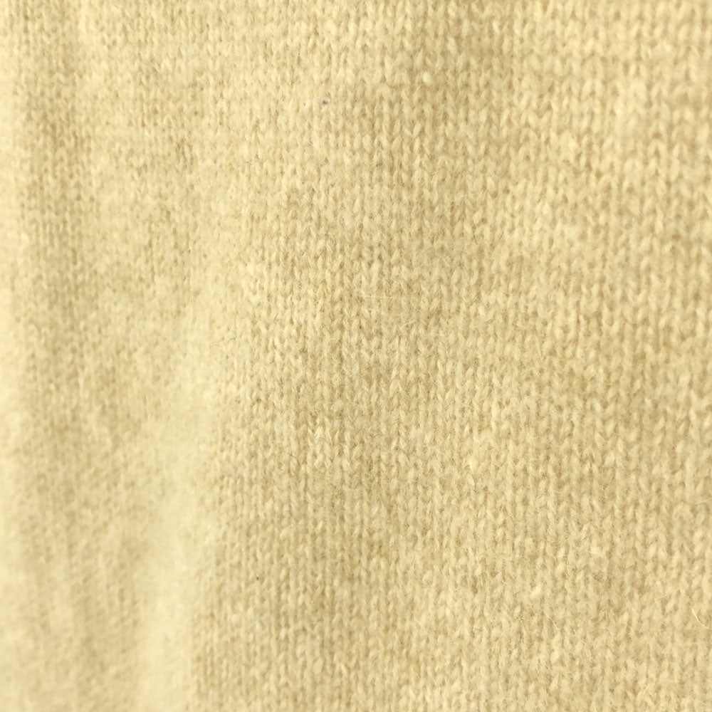 Rene ルネ 日本製 アンゴラブレンド ノースリーブ タートルネック ニット 36 アイボリー レディース