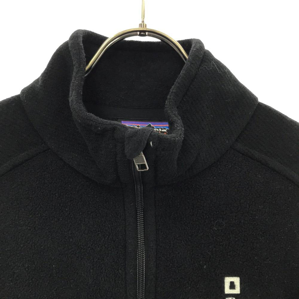 patagonia パタゴニア シンチラ 25900 刺繍 ジップ フリースジャケット S ブラック アウトドア SYNCHILLA 25900FA14 レディース
