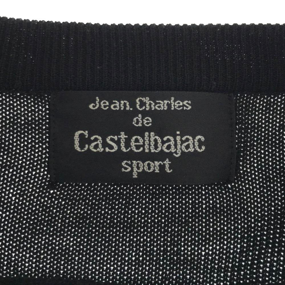 Jean charles de Castelbajac ジャンシャルルドカステルバジャック イタリア製 トムとジェリー 長袖 コットン ニット ブラック セーター メンズ