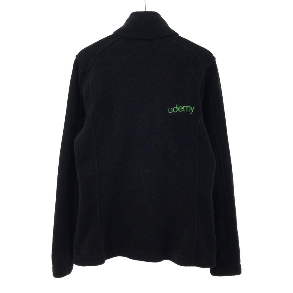 patagonia パタゴニア シンチラ 25900 刺繍 ジップ フリースジャケット M ブラック アウトドア 25900FA14 レディース