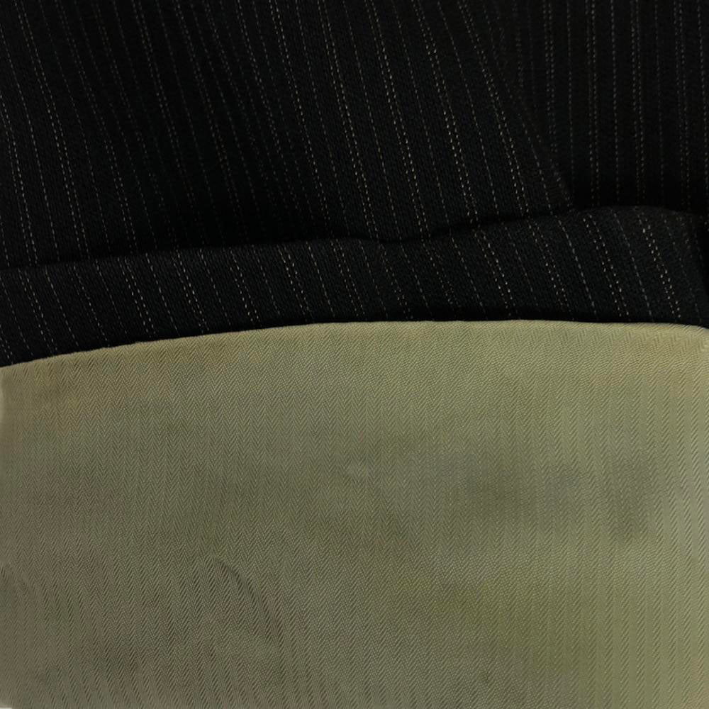 Durban ダーバン ウールブレンド ストライプ スーツ 上下 セットアップ チャコールグレー メンズ