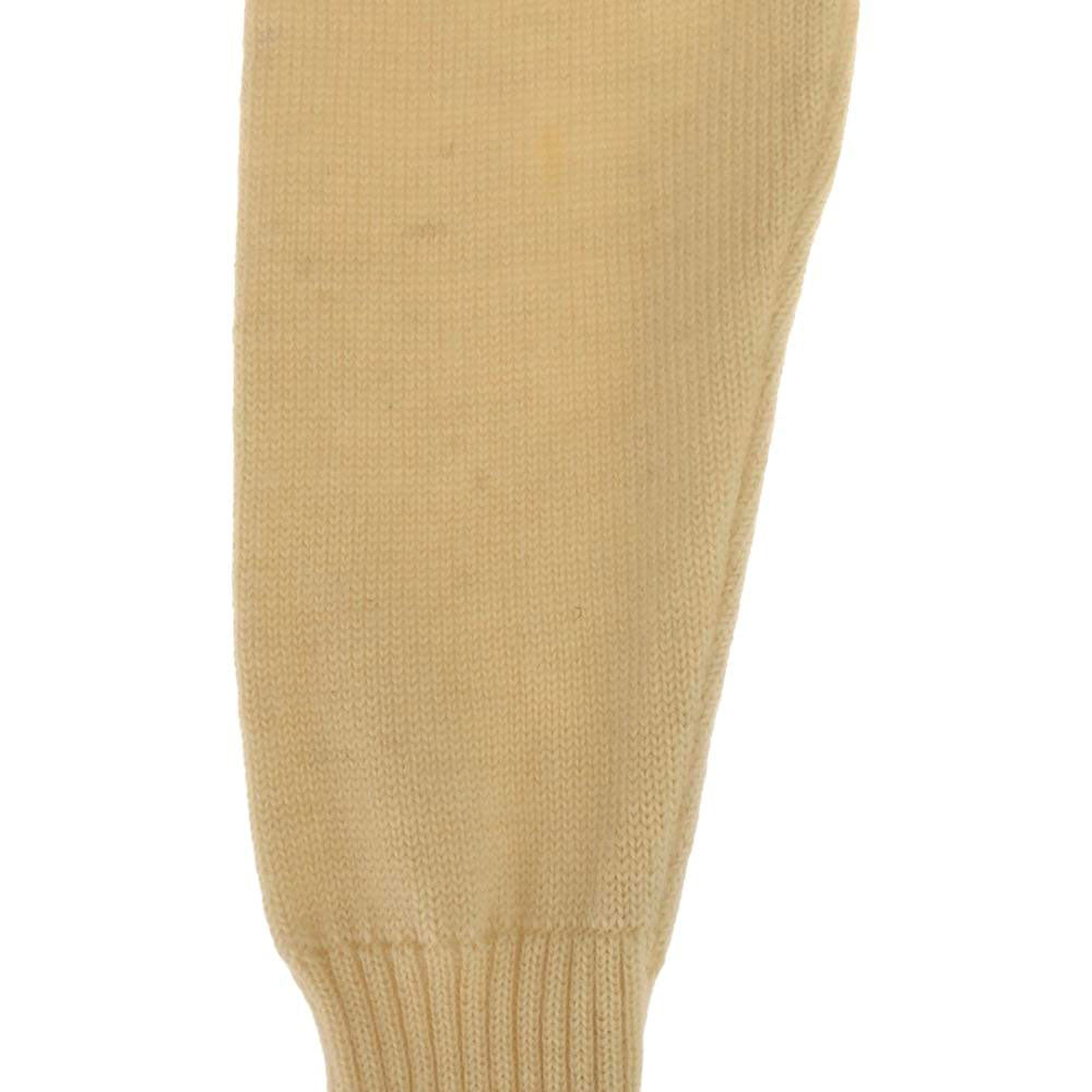 VINTAGE ヴィンテージ 40s 50s レタード 長袖 ニットカーディガン ホワイト レディース