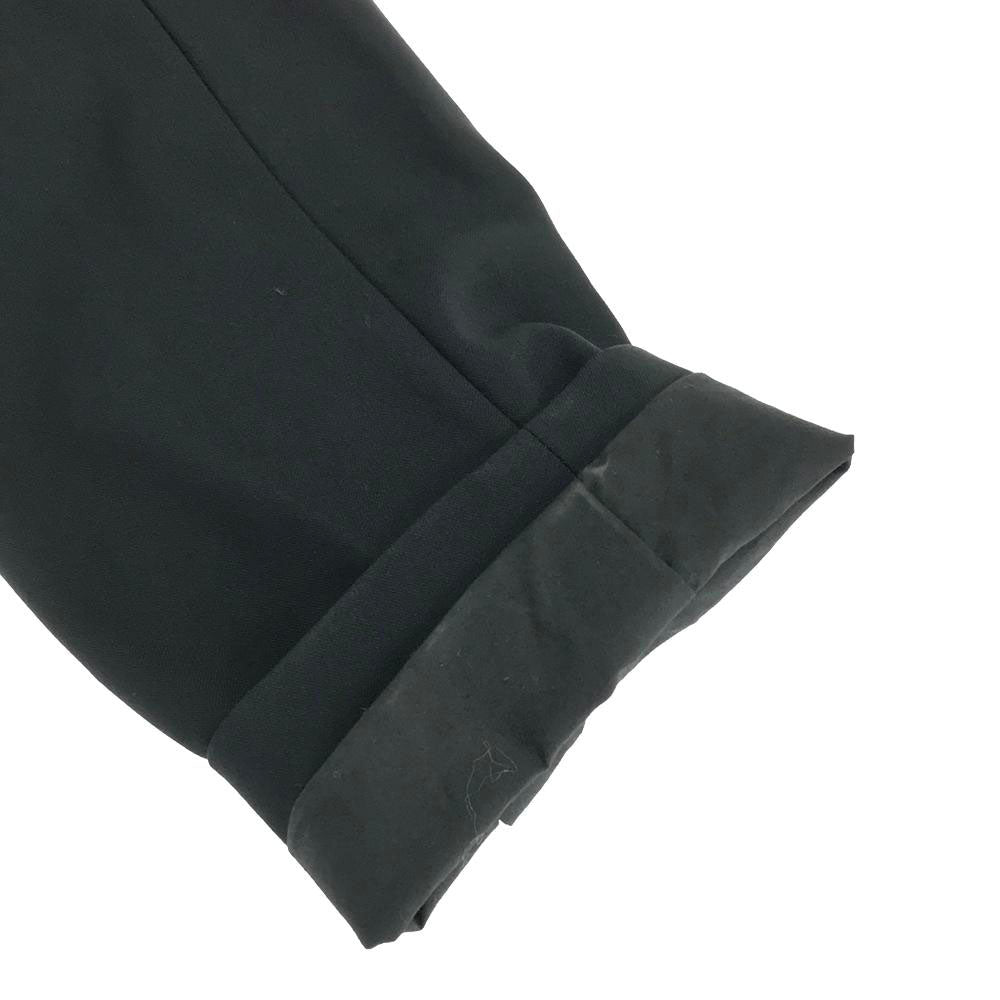 HELMUT LANG ヘルムートラング 日本製 ウール ボタンレス テーラードジャケット 4 ブラック レディース