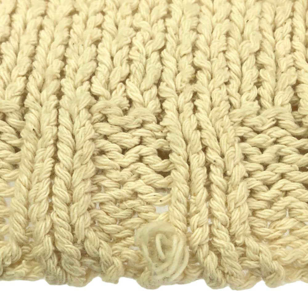 MSGM エムエスジーエム イタリア製 ボーダー 長袖 コットン ニット XS ホワイト×ブラック セーター レディース