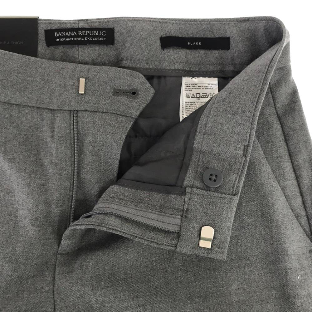 未使用 Banana Republic バナナリパブリック ロングパンツ 2 グレー レディース
