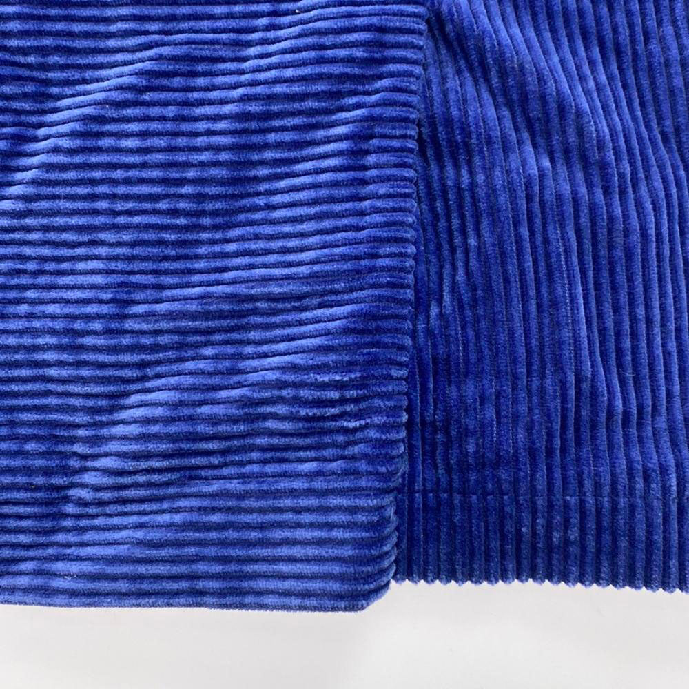 Christian Dior SPORTS クリスチャンディオールスポーツ 80s コーデュロイ ミディスカート S ブルー系 オールド ヴィンテージ レディース