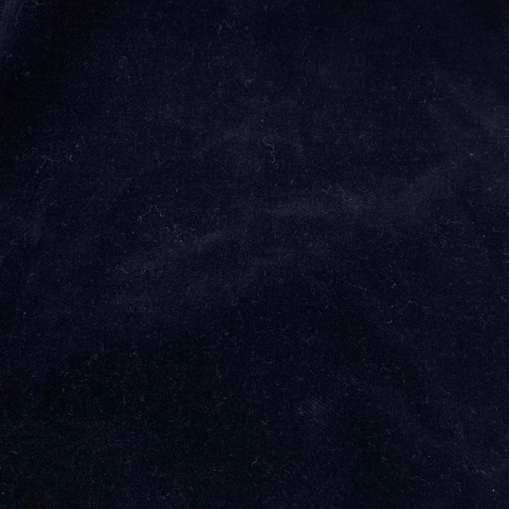 クリスチャンディオールスポーツ 80s ベロア 膝丈スカート L ネイビー Christian Dior SPORTS バックジップ オールド ヴィンテージ レディース