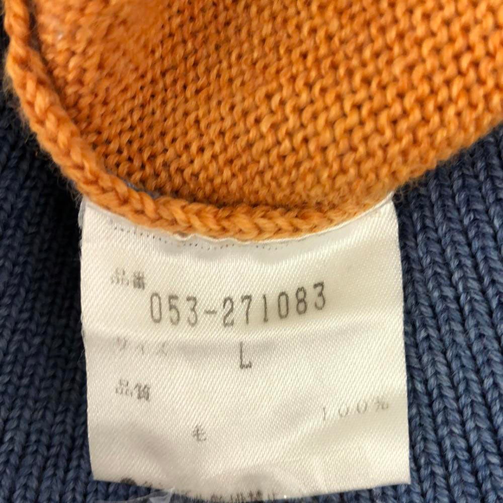 PEARLY GATES パーリーゲイツ 90s 日本製 ウール オールド ゴルフ 長袖 セーター L ニット メンズ