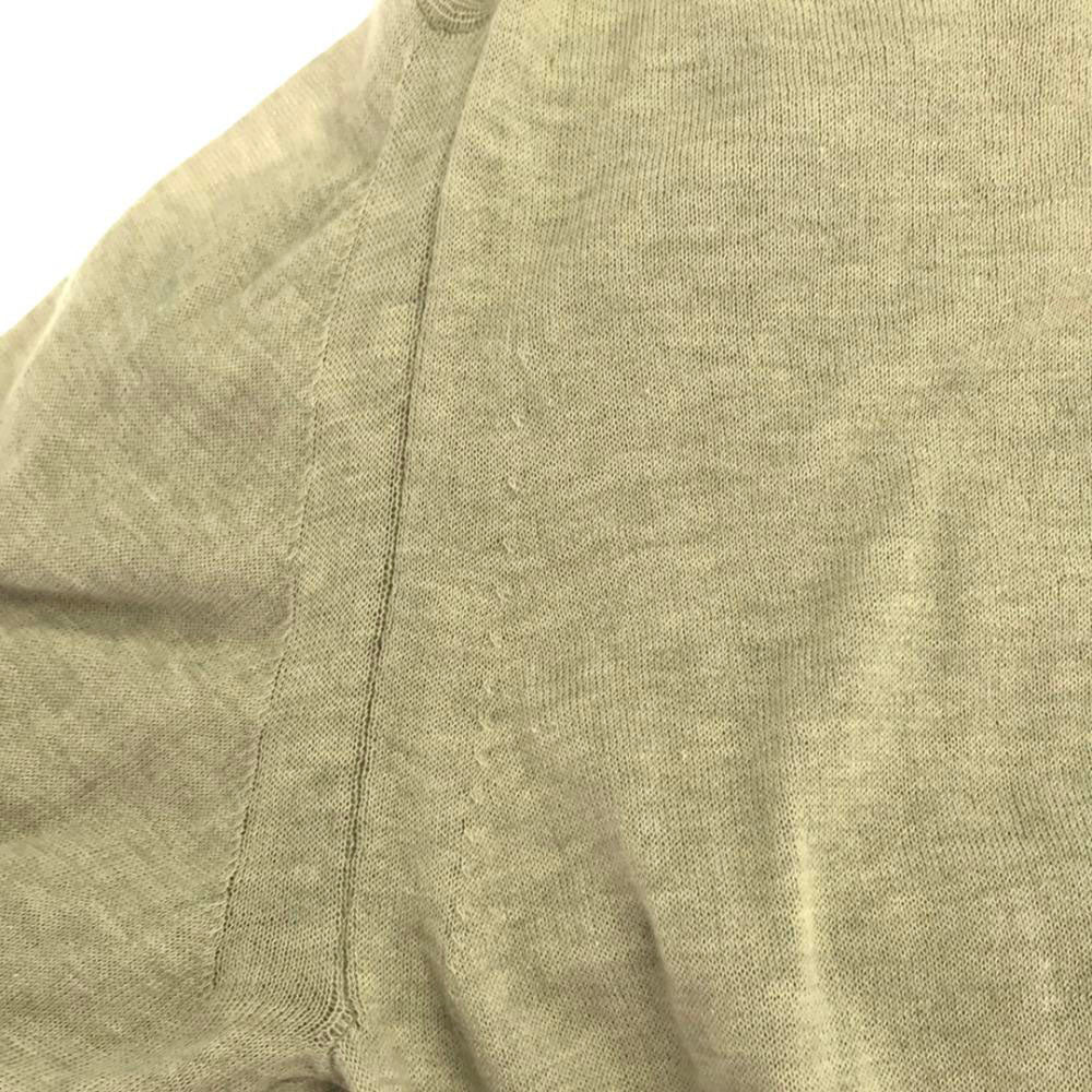 Sacai サカイ 日本製 13-01789 長袖 フェイクレイヤード Vネック セーター 2 ライトグレー ニット レディース