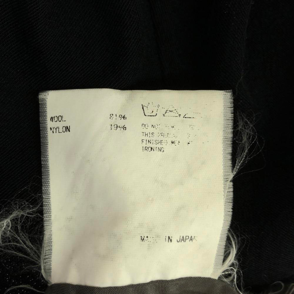 kolor カラー 日本製 ウールブレンド 長袖 カーディガン 2 ブラック メンズ