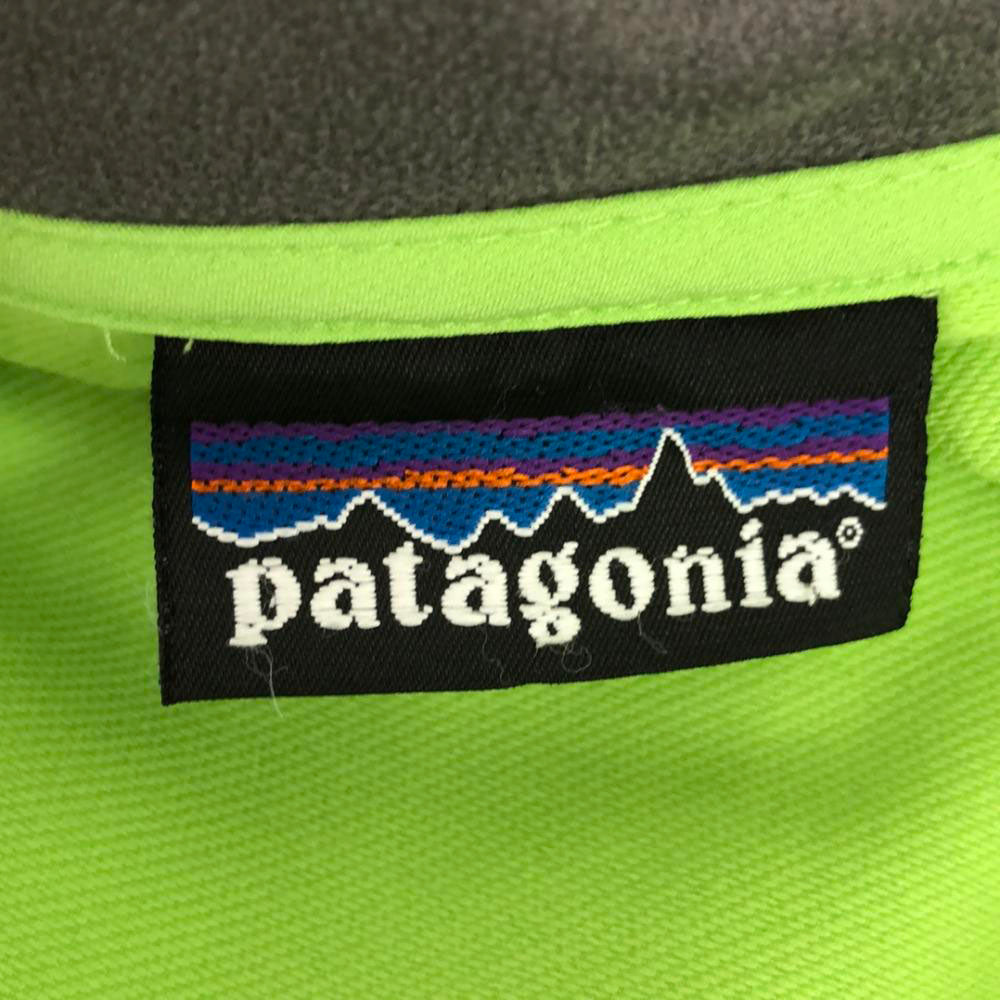 patagonia パタゴニア 83751SP11 ジップジャケット S グリーン×イエロー アウトドア レディース