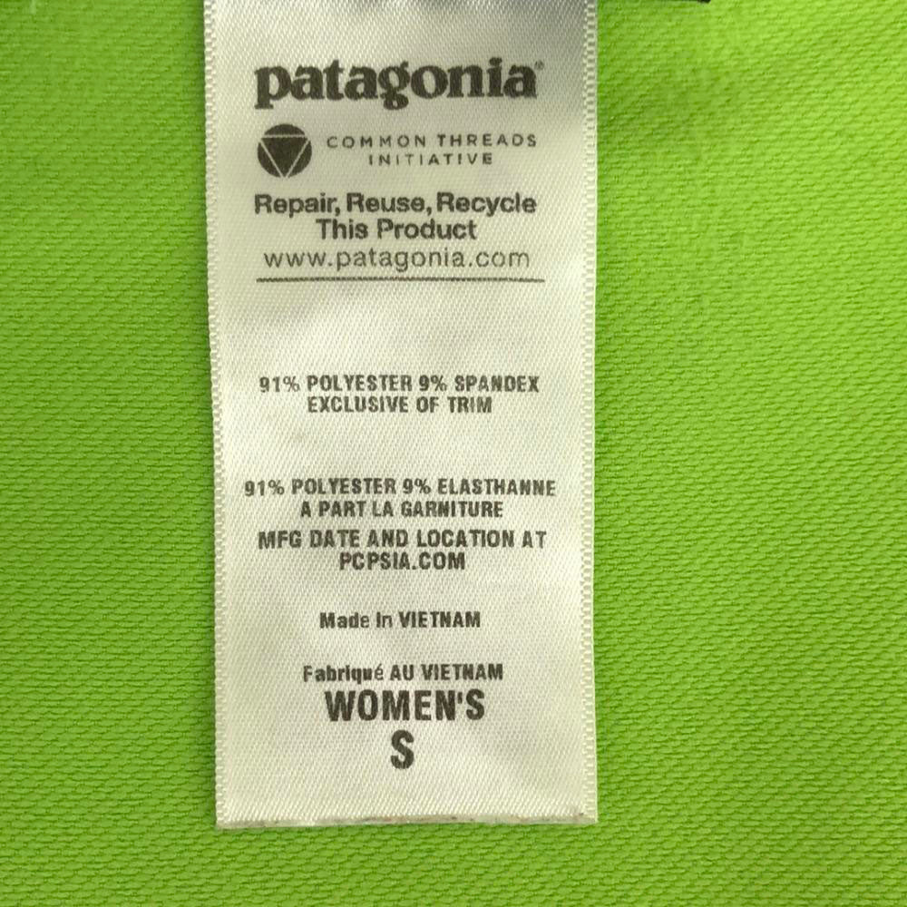 patagonia パタゴニア 83751SP11 ジップジャケット S グリーン×イエロー アウトドア レディース