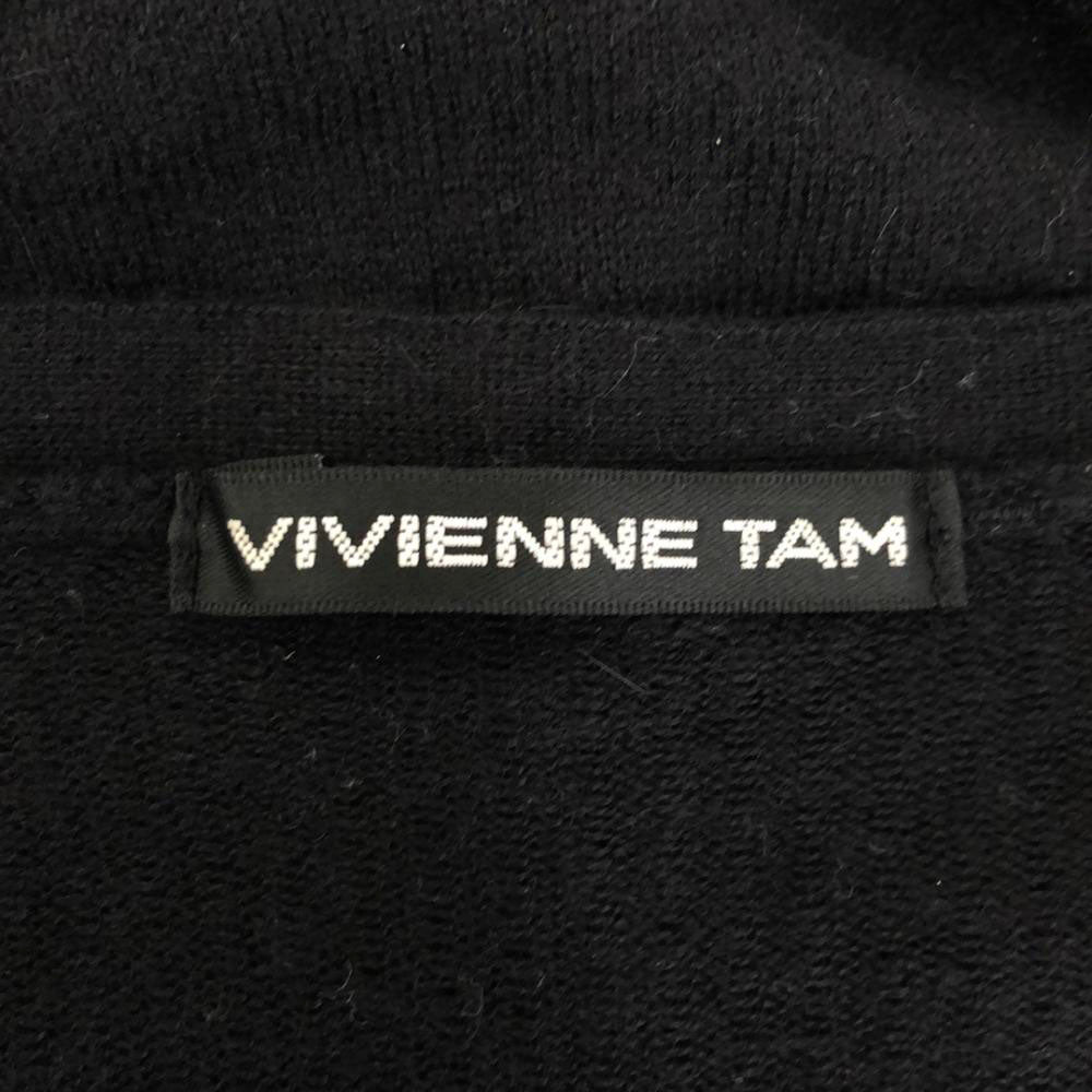 VIVIENNE TAM ヴィヴィアンタム 長袖 ニットカーディガン 1 ブラック レディース