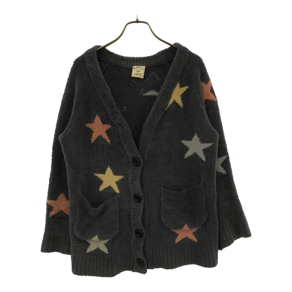 ジェラートピケ 星柄 長袖 ルームウェア ブルーグレー gelato pique ジェラピケ レディース