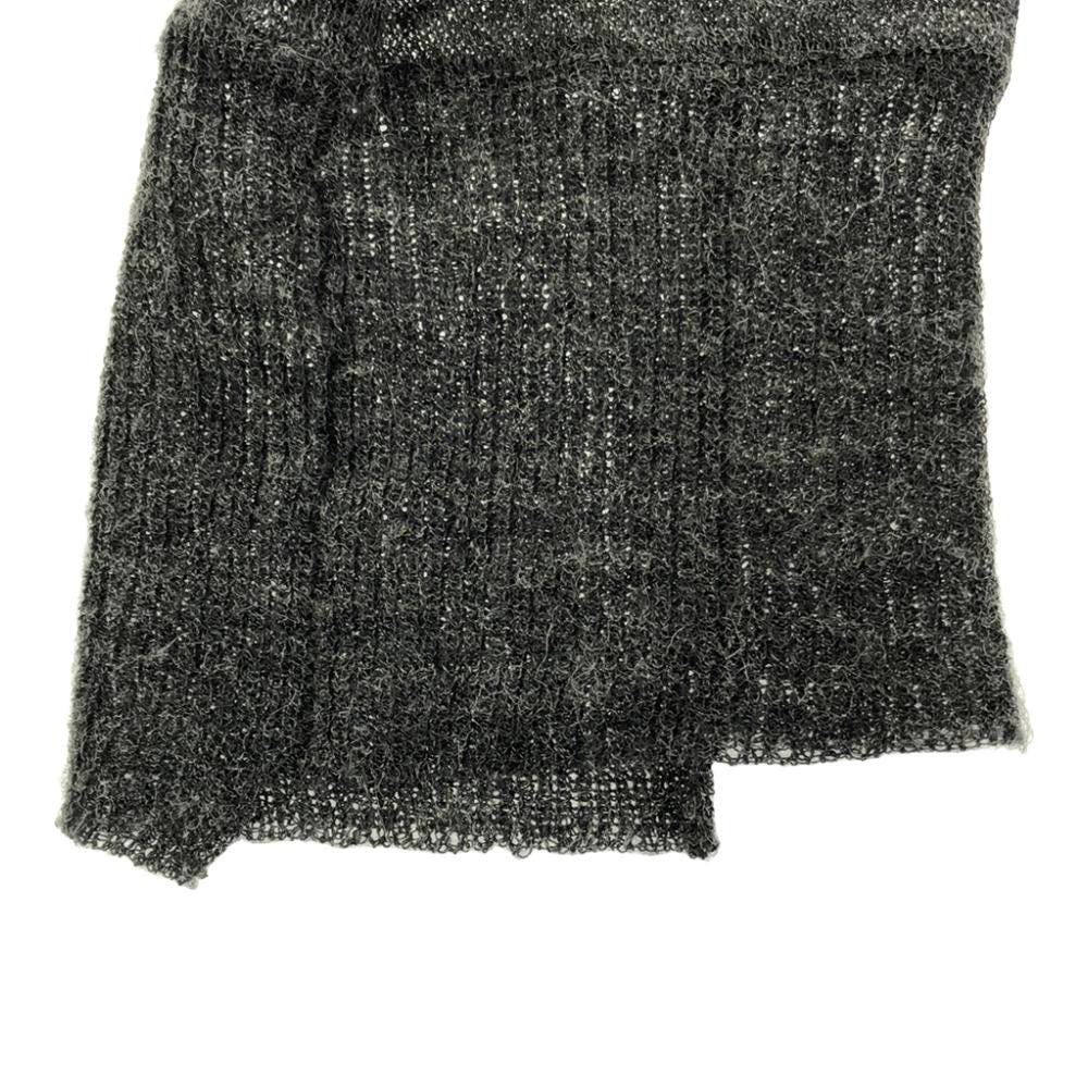 Alexander Wang アレキサンダーワン ボーダー 長袖 ニット S グレー×イエロー セーター レディース