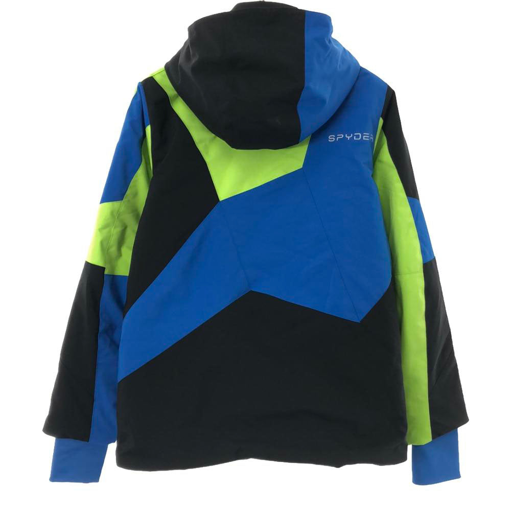 スパイダー ロゴプリント スノーボード ウェア 150 ブラック SPYDER スノーウェア スノボー キッズ