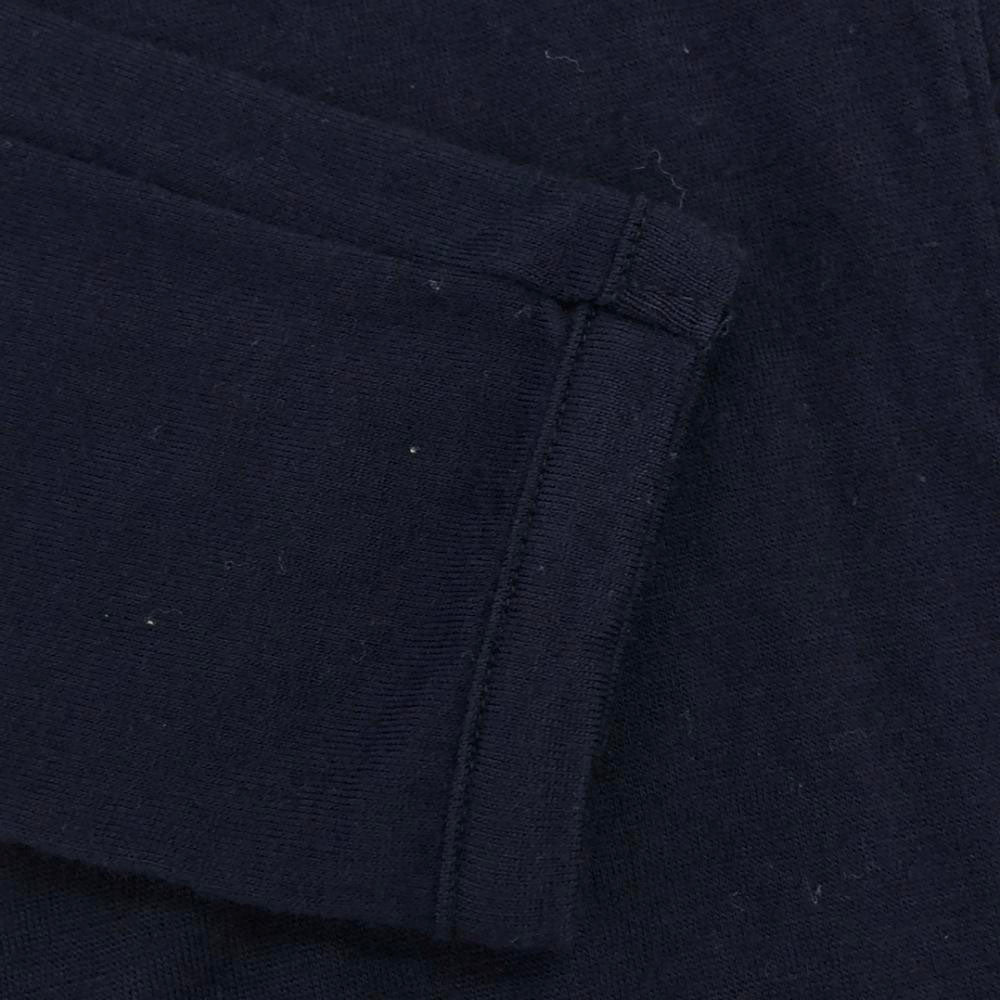 ASPESI アスペジ イタリア製 ウール 長袖 ニットカーディガン XS ネイビー レディース