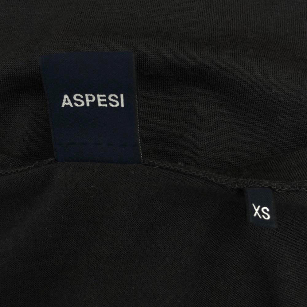 ASPESI アスペジ イタリア製 ウール100% 長袖 カーディガン XS ブラック レディース