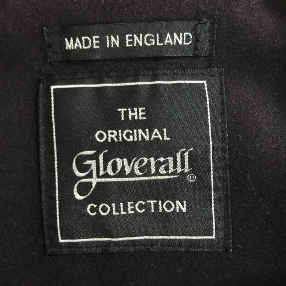 Gloverall グローバーオール 英国製 ウールブレンド ダッフルコート S ブラック レディース