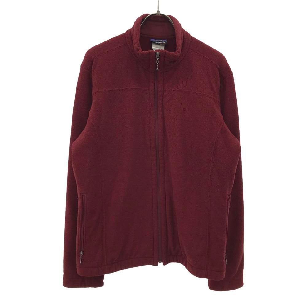 patagonia パタゴニア 25342F5 ジップジャケット L レッド系 裏フリース アウトドア レディース