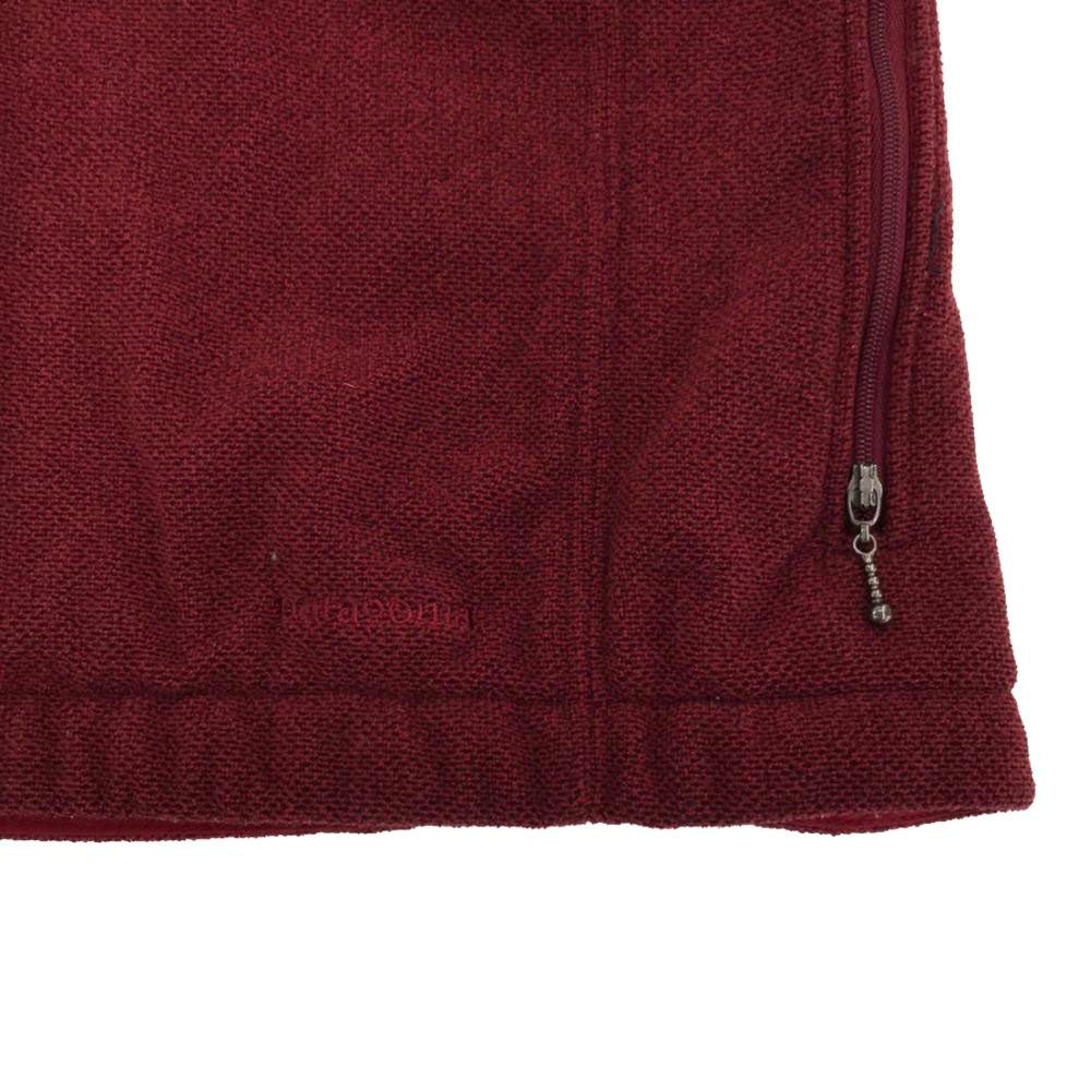 patagonia パタゴニア 25342F5 ジップジャケット L レッド系 裏フリース アウトドア レディース