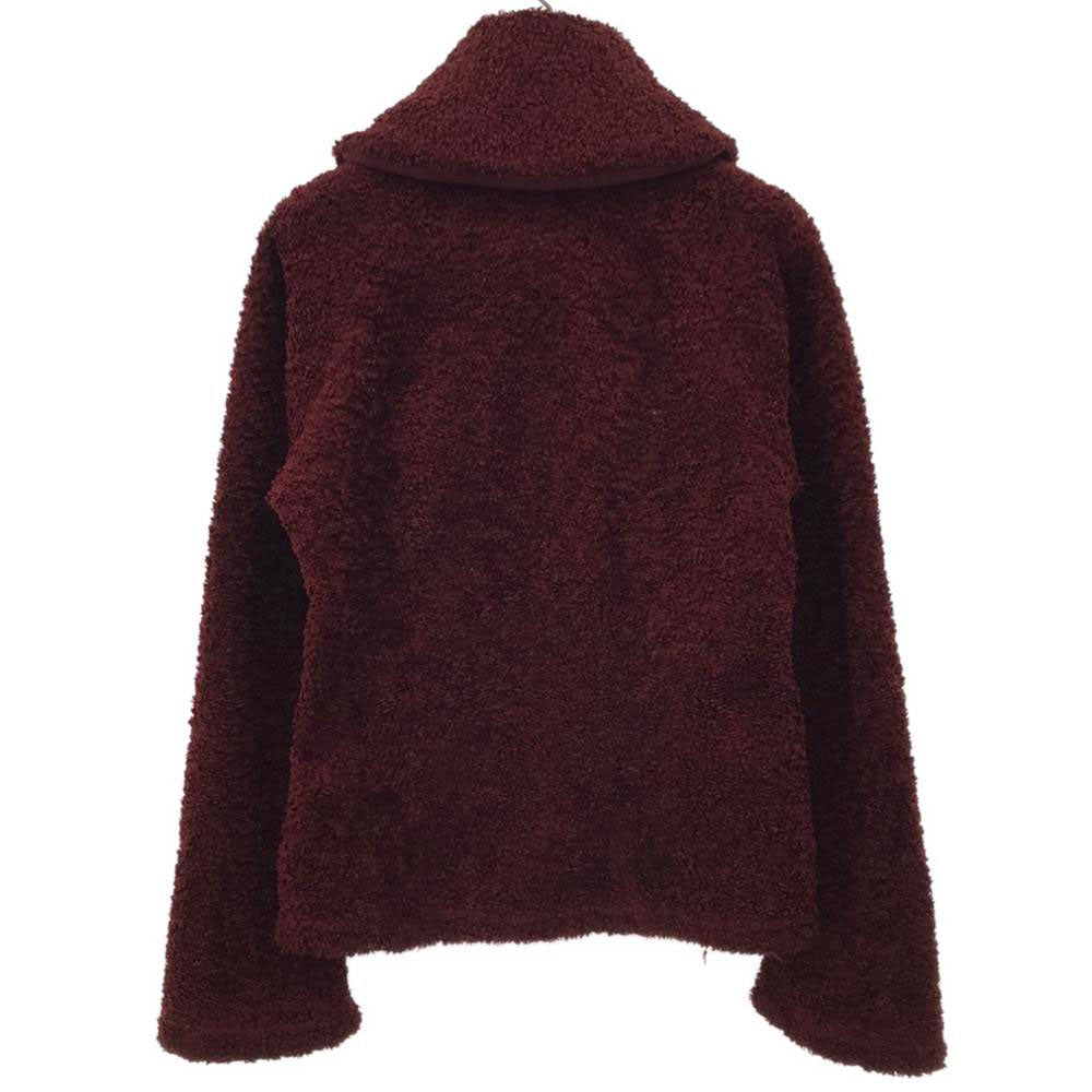 patagonia パタゴニア 長袖 ボア ジップパーカー M レッド系 アウトドア 25730F5 レディース