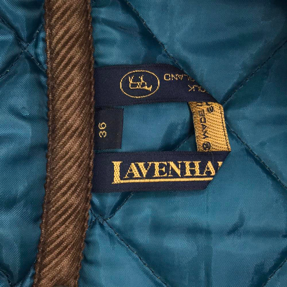 LAVENHAM ラベンハム 英国製 キルティングジャケット 36 ブラウン メンズ