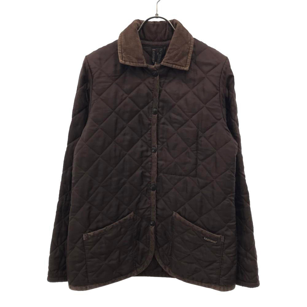 LAVENHAM ラベンハム 英国製 キルティングジャケット 36 ブラウン レディース