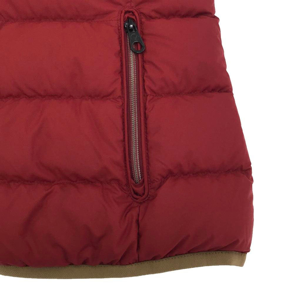 CAPEHORN ケープホーン ロゴワッペン ダウンジャケット レッド レディース
