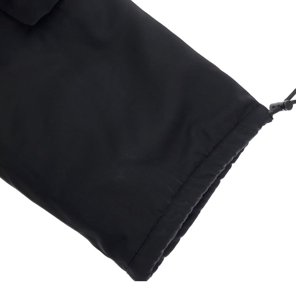 CHEAP MONDAY チープマンデー ロゴタグ ハーフジップ 中綿ジャケット M ブラック パーカー プルオーバー レディース