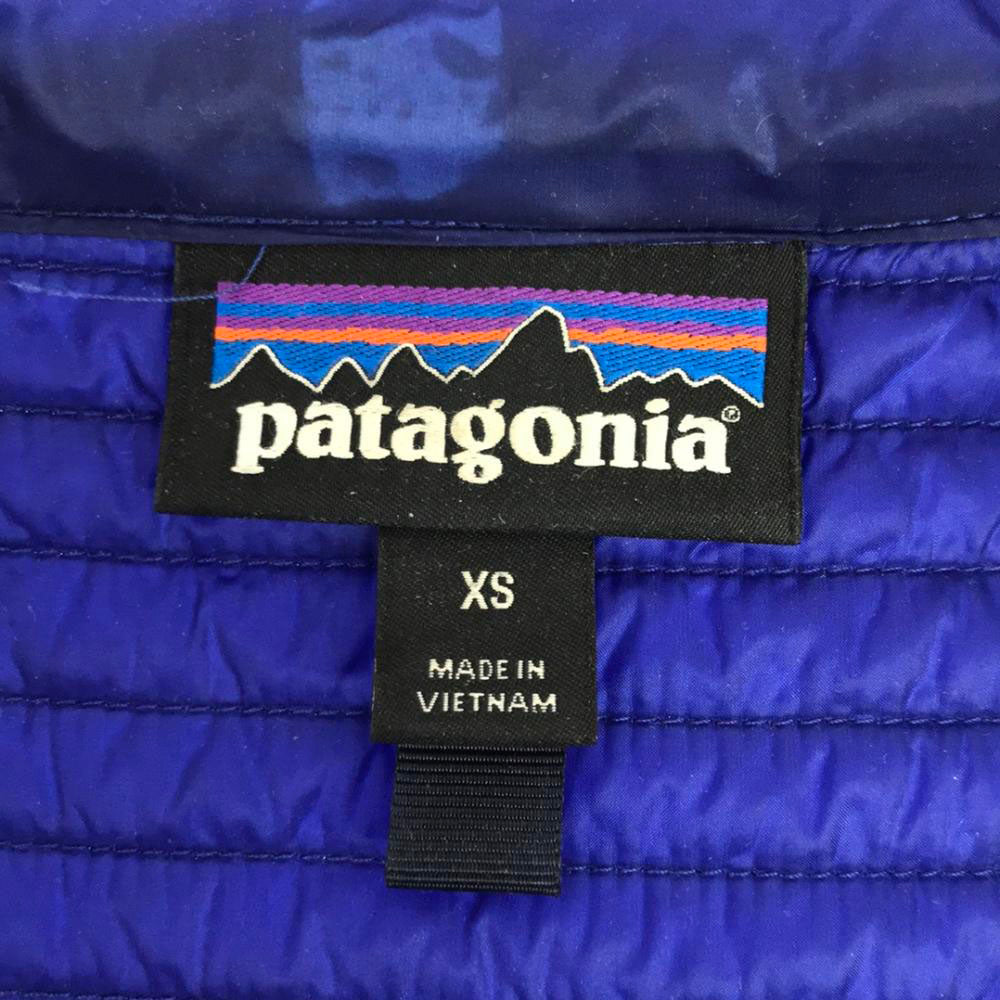 patagonia パタゴニア ロング 中綿ジャケット XS ブルー 28566FA16 レディース