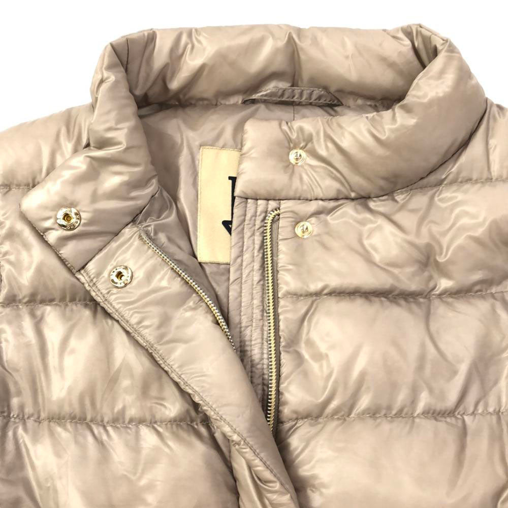 ヘルノイコニコ ダウンベスト 38 ライトベージュ系 レディース