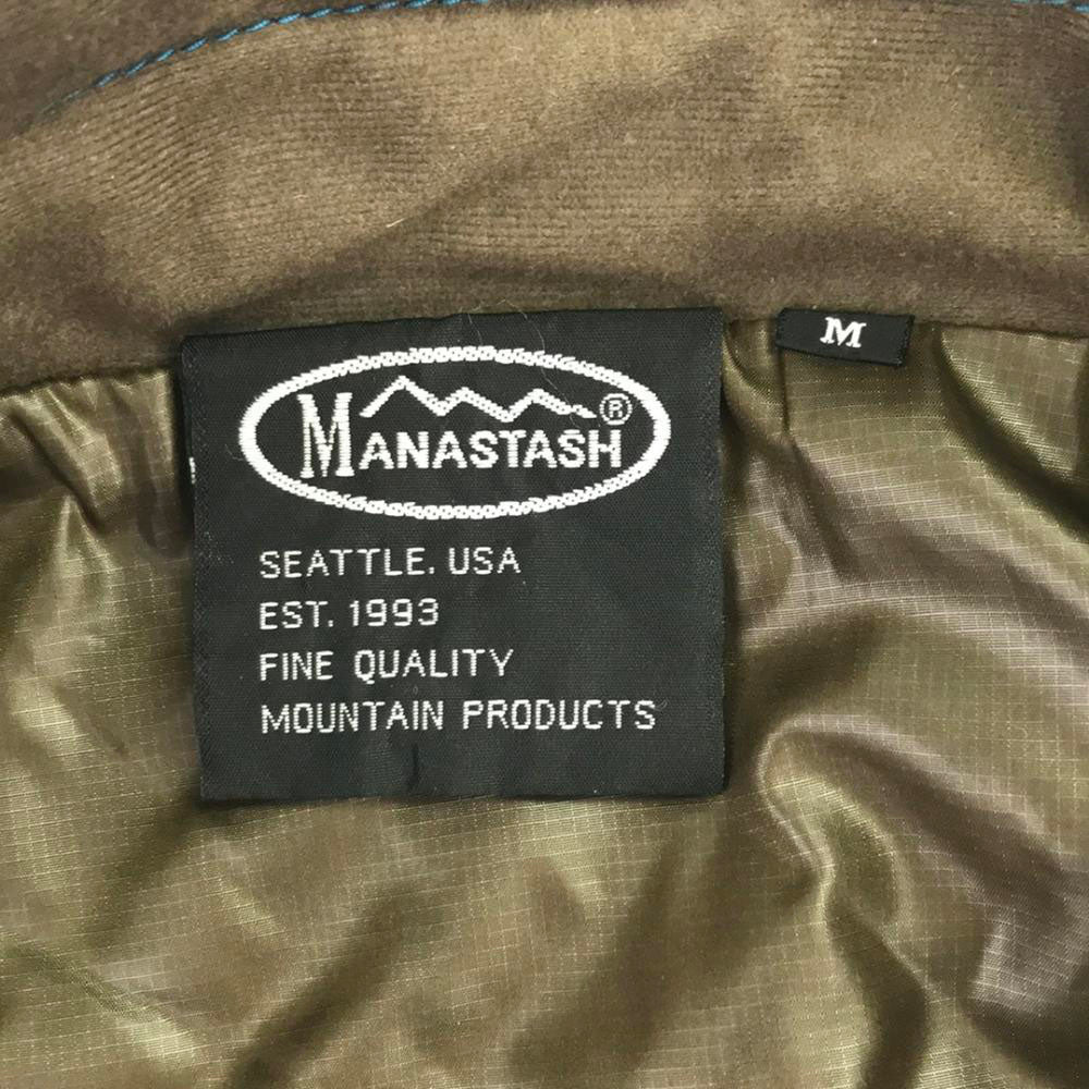 MANASTASH マナスタッシュ 中綿ジャケット M ブルー系 メンズ