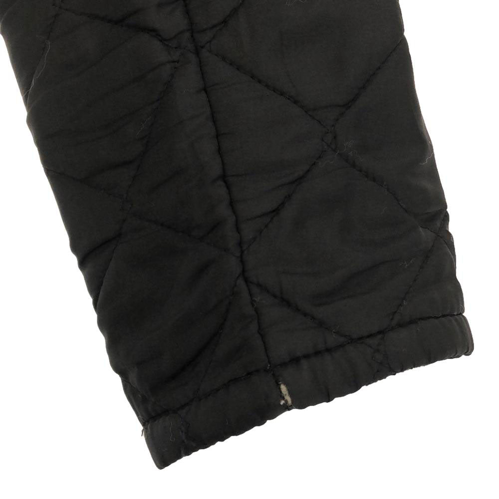 MEN'S BIGI メンズビギ イギリス製 ラベンハム コラボ キルティングジャケット 3 ブラック コーデュロイ襟 LAVENHAM メンズ