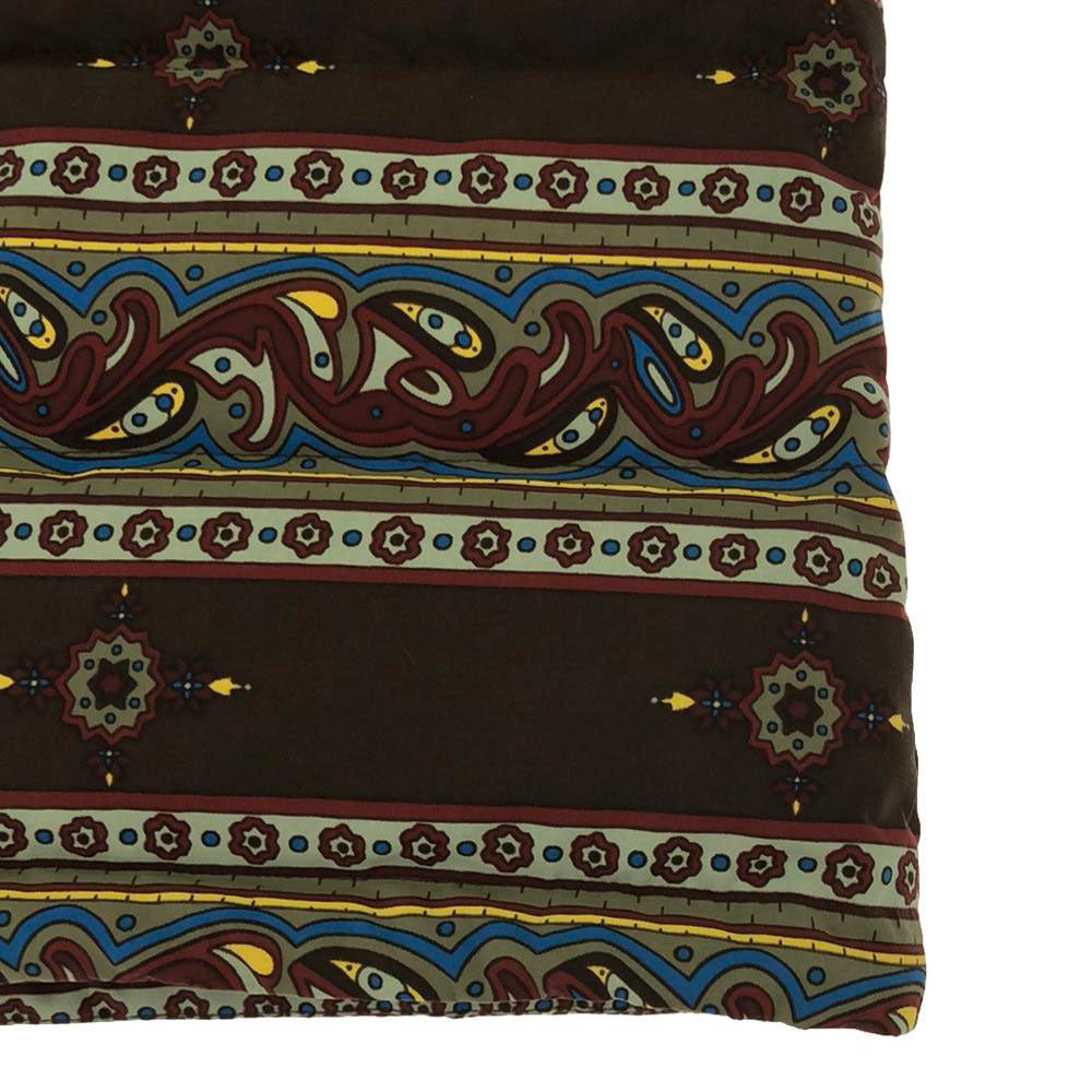 WILDTHINGS ワイルドシングス ペイズリー柄 フード付き ダウンベスト XS ダブルジップ PERTEX CLASSIC ECO アウトドア メンズ